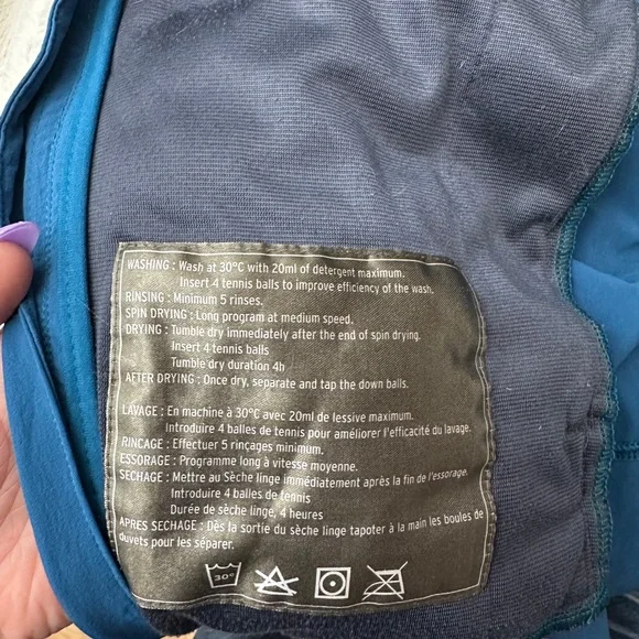 Men’s Salomon haloes down hybrid hoodie - Picture 8 of 9